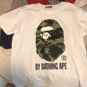Bape camp shirt